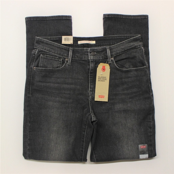 classic mid rise skinny levi's